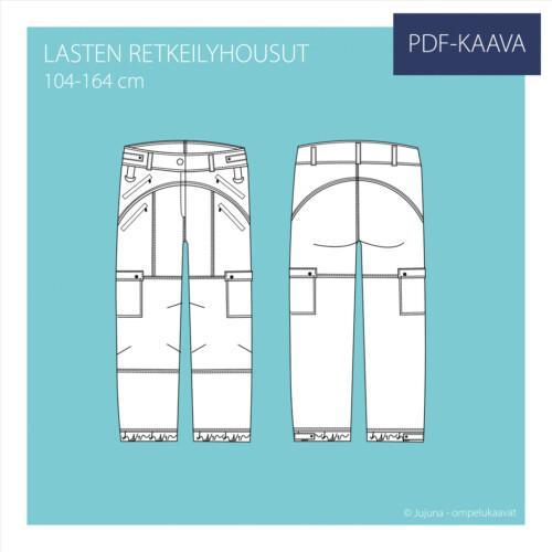 PDF Lasten retkeilyhousut 104-164 cm
