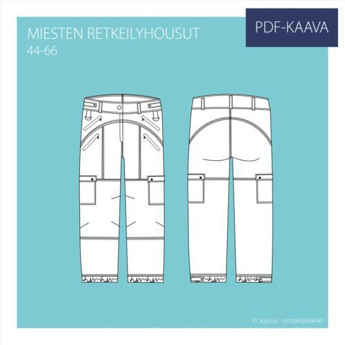 PDF Miesten retkeilyhousut 44-66